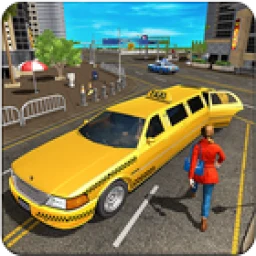 Limo Taxi Driver Simulator : City Car Driving Game icon